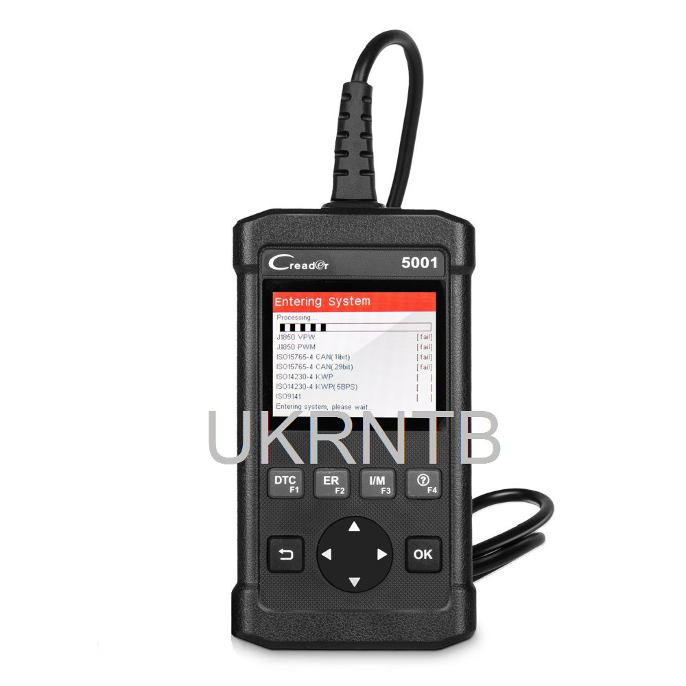 Діагностика авто/ Сканер/OBD2 OBD-II автосканер Лаунч Creader CR5001 оригінал