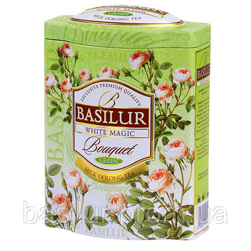 Чай зеленый Basilur Букет Белое волшебство 100г - фото 1 - id-p521405862