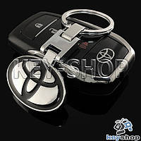 Брелок для авто ключей Toyota (Тойота) металлический