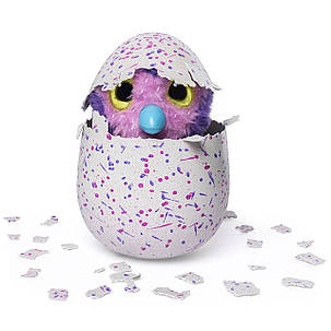 Хетчімалс Інтерактивна іграшка Гламурового Пінгві в яйці Hatchimals Glitter Garden-Sparkly Pengualas Egg, фото 2