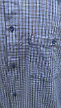 Рубашка мужская клетка 100% хлопок Турция, фото 5