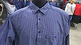 Рубашка мужская клетка 100% хлопок Турция, фото 6