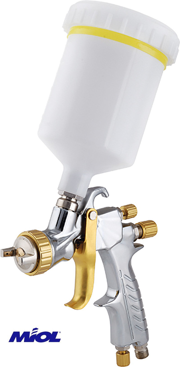 Фарбопульт для фарбування авто з верхнім баком HVLP 1,7 мм Miol 80-815