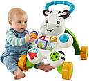 Ходунки штовхачі Зебра Fisher-Price Learn with Me Zebra DKH80, фото 2