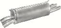 Глушник (вихлопна система) OPEL OMEGA B 3.2 V6 (3175 см3) (00-03рр) (Опель Омега Б) універсал (Caravan), фото 2