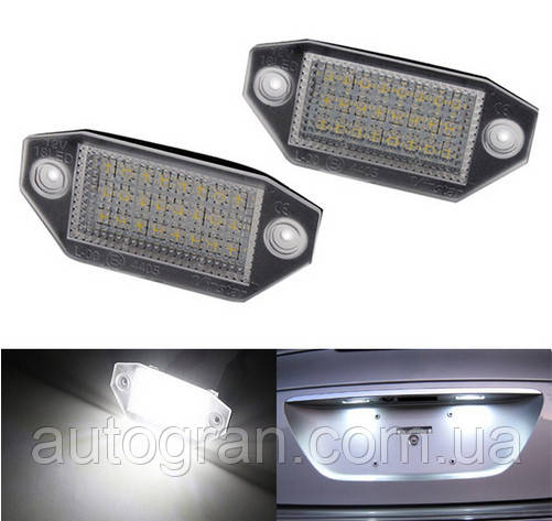 Діодне підсвічування номера Ford Mondeo 3