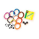 Набір для творчості – ВЕСЕЛІ ФІГУРКИ СИНЕЛЬ (9 кольорів синіли), фото 2