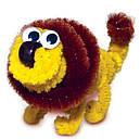 Набір для творчості – ВЕСЕЛІ ФІГУРКИ СИНЕЛЬ (9 кольорів синіли), фото 5