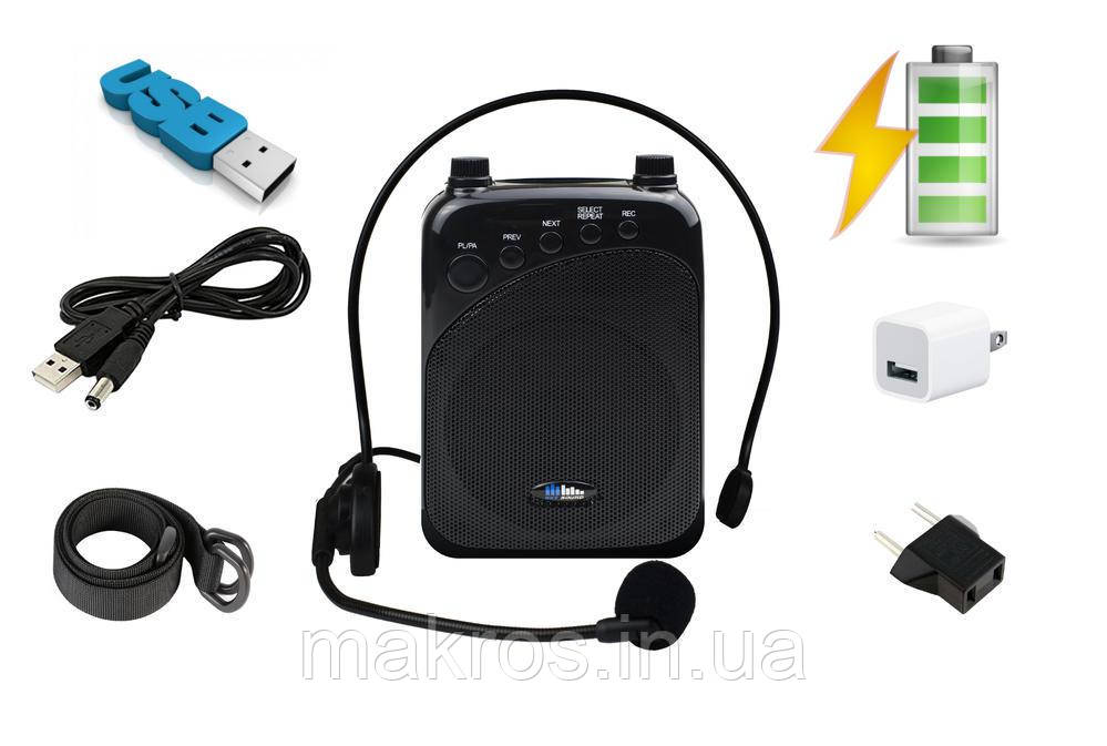 Екскурсоводний гучномовець/мегафон A-333 38ват, фото 1