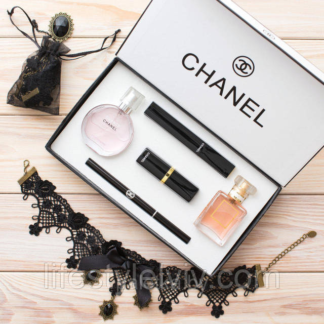 Подарочный набор Chanel Present Set 5в1: продажа, цена во Львове