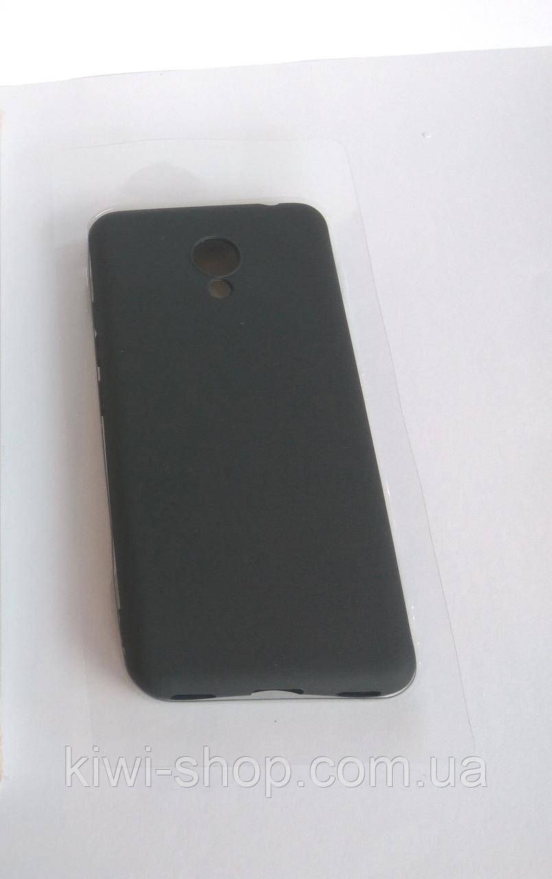 Чорний чохол накладка для Meizu m5c — tpu