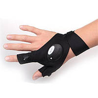 Велосипедна рукавичка з LED-ліхтариком! На праву руку!