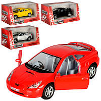 Машинка Toyota Celica «Kinsmart» KT 5038 W, метал, інерційна, 1:34, відчиняються двері