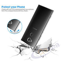 Ультратонкий 0,3 мм чехол для Sony Xperia XA2 Plus, фото 5