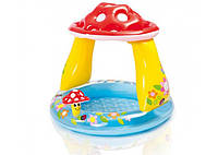 Надувний дитячий басейн Интекс 57114 "Мухоморчик", фото 2