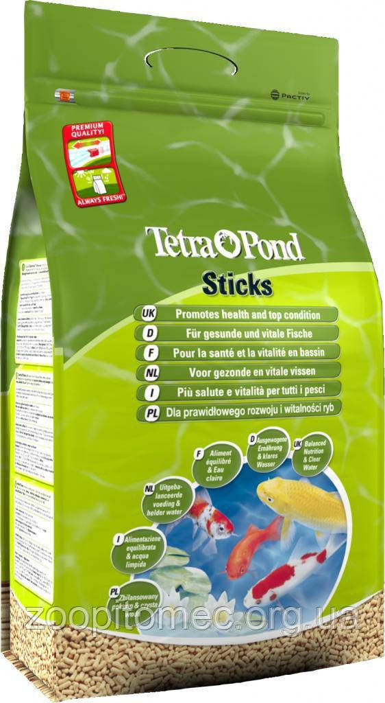 Корм TETRA (Тетра) POND Sticks гранули для ставкових риб основне живлення, 50 л/5,04 кг