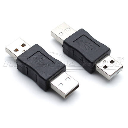 Перехідник USB 2.0 AM - АМ, фото 2
