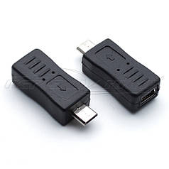 Переходник USB 2.0 micro AМ - mini AF