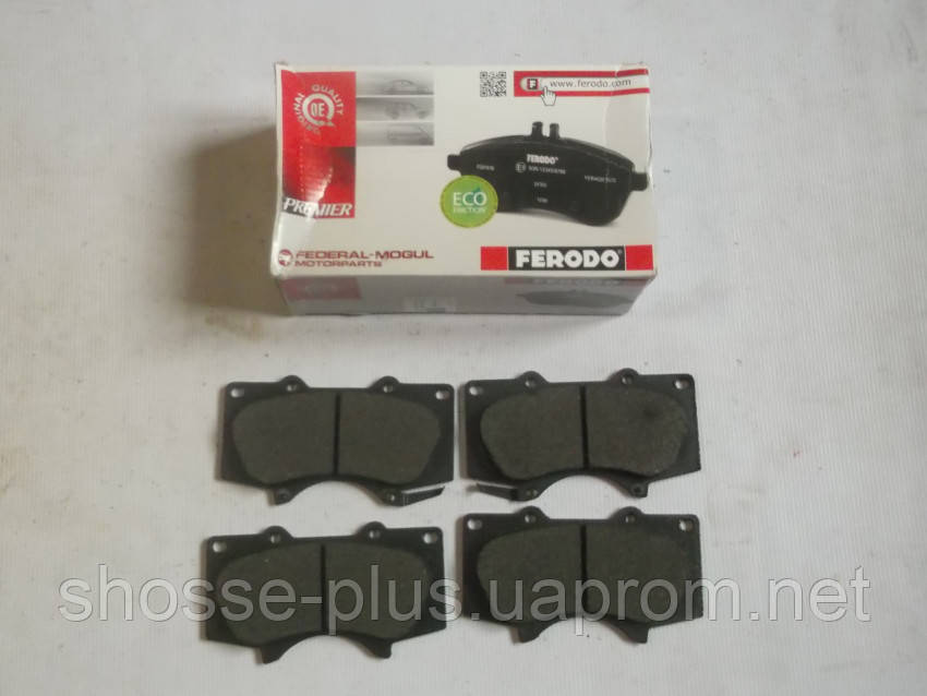 Колодки гальмівні передні FDB1698 Toyota Land Cruiser Prado 120 150 Lexus GX 460 470