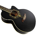 Акустична гітара Equites EQ600C/BK 38", фото 2