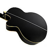 Акустична гітара Equites EQ600C/BK 38", фото 3