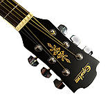 Акустична гітара Equites EQ600C/BK 38", фото 4