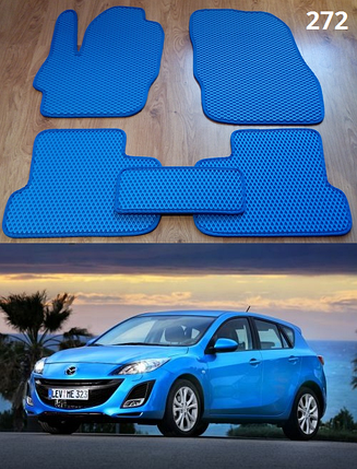 Килимки ЄВА в салон Mazda 3 '09-13, фото 2