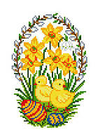 Заготовка для вишивки "Великодня серветка" (розмір А5 малесенький кошичок) ХВДГ-031