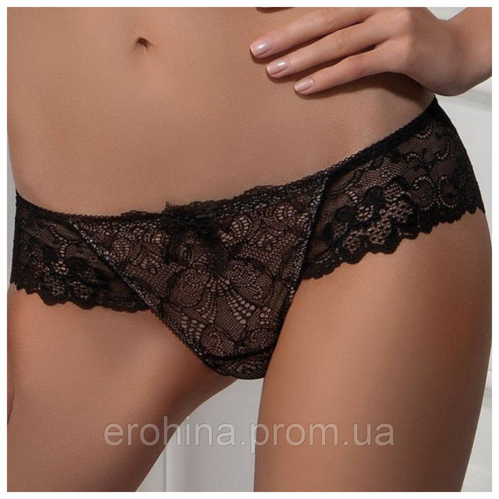  Труси бразиліана NENSY Jasmine Lingerie, чорний/бежевий 