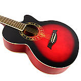 Акустична гітара Equites EQ600 C/RDS 38", фото 2