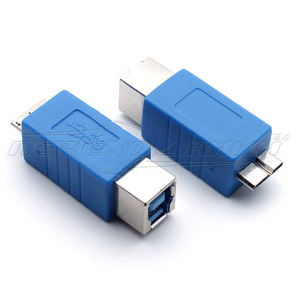 Перехідник USB 3.0 micro BM — BF, фото 2