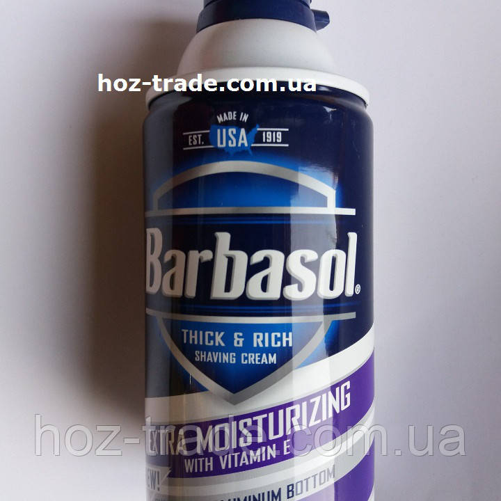 Пена для бритья Barbasol Экстра Увлажнение Extra Moisturizing 283 мл - фото 1 - id-p655629114