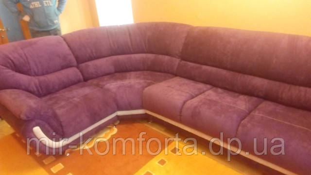 перетяжка углового дивана