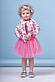 Дитячий костюм для дівчинки трійка "Зайчик", фото 3