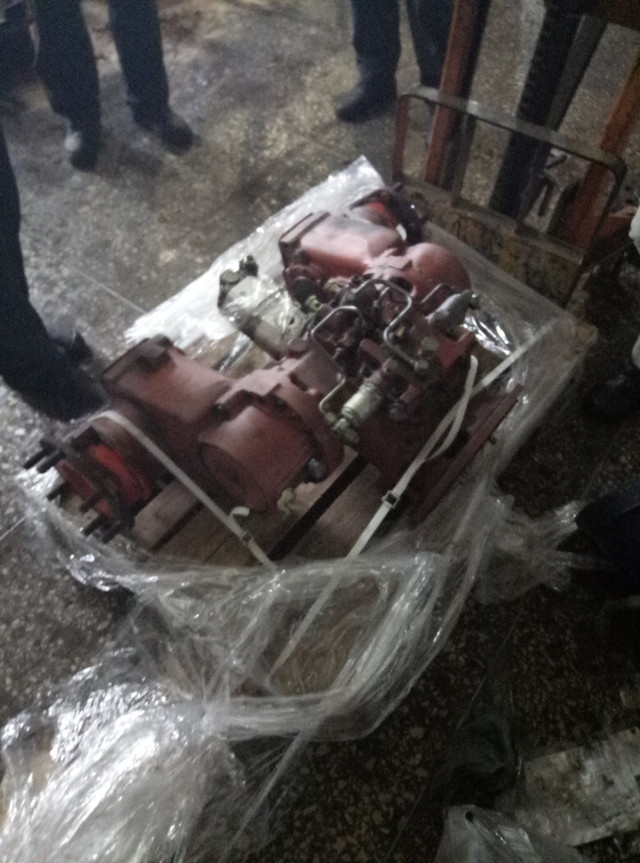 Прибув в ремонт гідравлічний мотор Гідравлічний мотор ремонтний ділянку