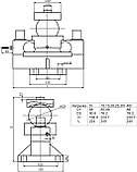 Тензодатчик балковий QS-A5t, 10t, 20t, 30t з кулею, авт.ваги, фото 2