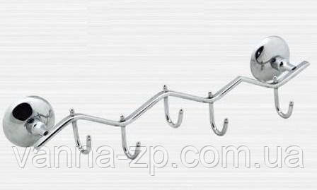Вішак для ванни на п'ять гачків