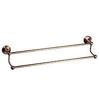 Тримач рушника подвійний мідь