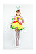 Метелик" Лимонница" карнавальний костюм для дівчинки, фото 5