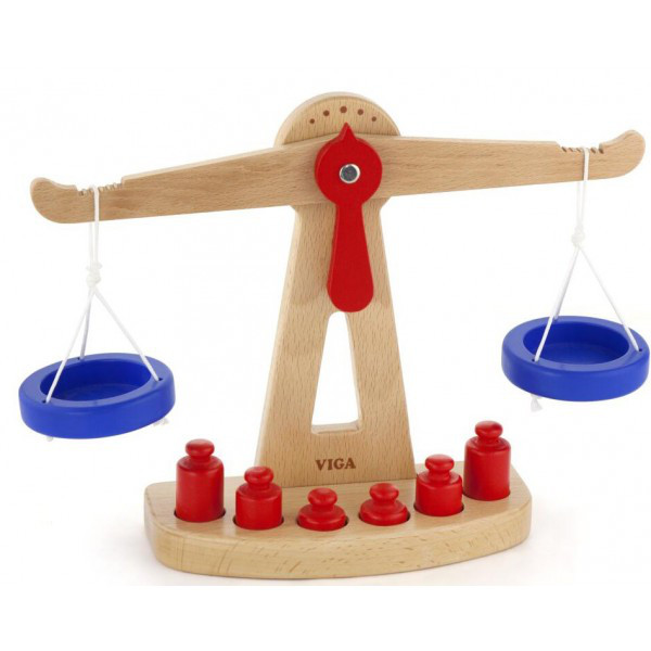 Игровой набор Viga Toys Весы (50660) - фото 1 - id-p655337423