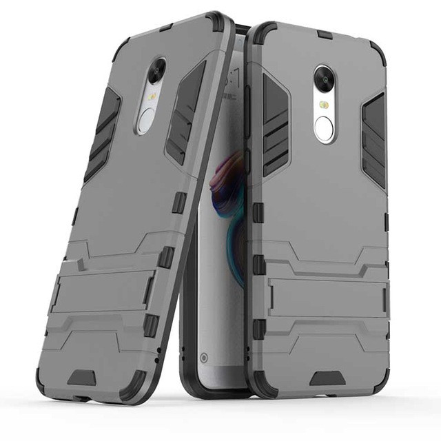 Чохол Xiaomi Redmi 5 Plus 5.99" Hybrid Armored Case темно-сірий