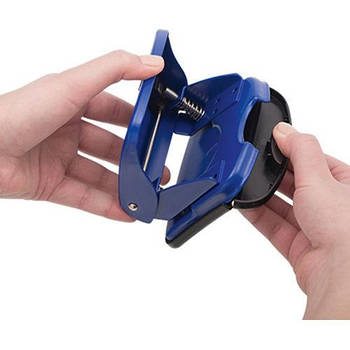 Дирокол BUROMAX міцн. 20арк BM.4037_Синий