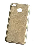 Силіконовий чохол-накладка Protector Fashion Case для Xiaomi Redmi 4X Золотистий