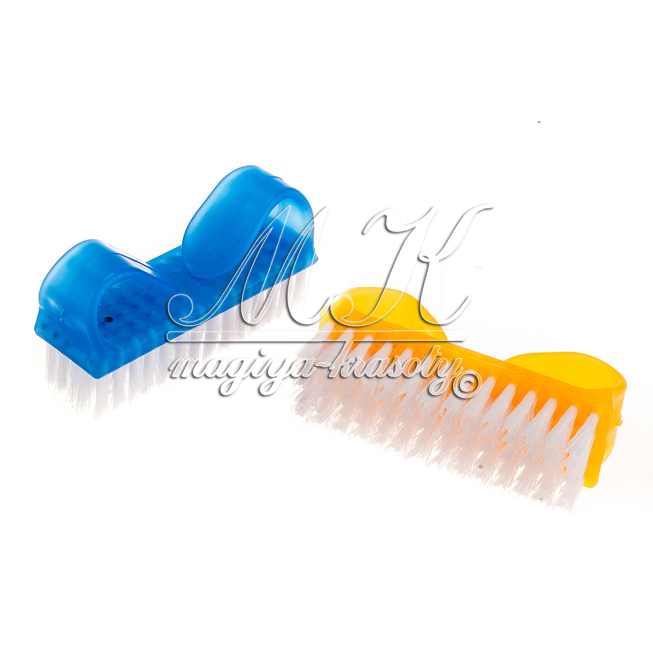 Щітки для нігтів, фігурна ручка (прасочок) велика, 2 шт./пач.