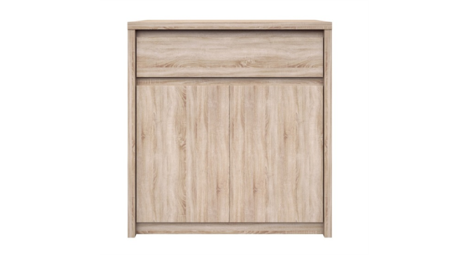 Комод з ДСП/МДФ в спальню, вітальню, дитячу KOM 2D1S дуб сонома Norton ВМВ Холдінг, фото 1