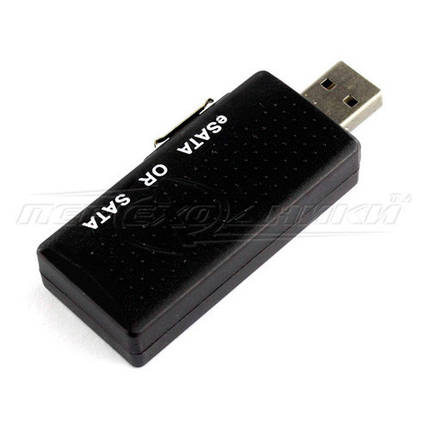 Конвертор USB 2.0 to SATA/eSATA, фото 2