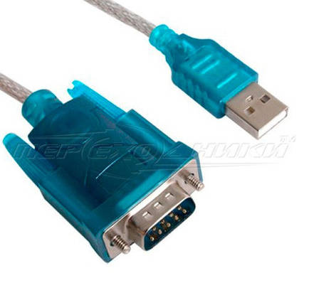 Кабель USB 2.0 to RS-232 Com DB9 (CH340), 1 м, фото 2