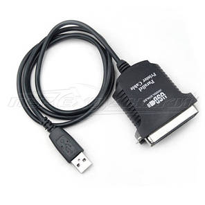 Кабель USB 2.0 to LPT DB36 паралельний порт IEEE 1284 36pin, 1.5 м, фото 3