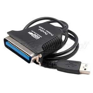 Кабель USB 2.0 to LPT DB36 паралельний порт IEEE 1284 36pin, 1.5 м, фото 4