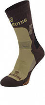 Шкарпетки Destroyer Outdoor Trekking Light Бежевий/Шоколад/Чорний Артикул TRUS-005-beige-35-37